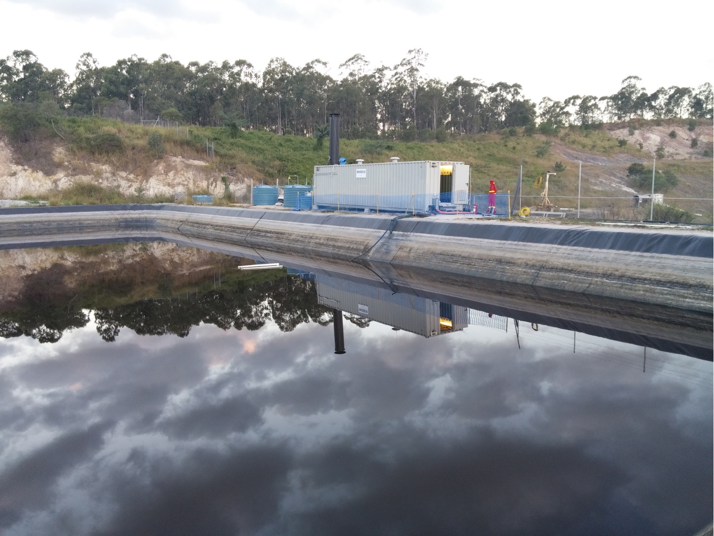 Containerisierte ROTREAT Wasseraufbereitungsanlage